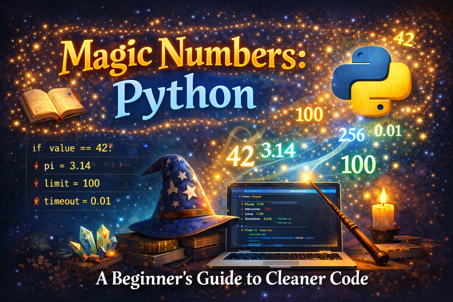 Magic Numbers in Python: A Beginner's Guide to Cleaner Code