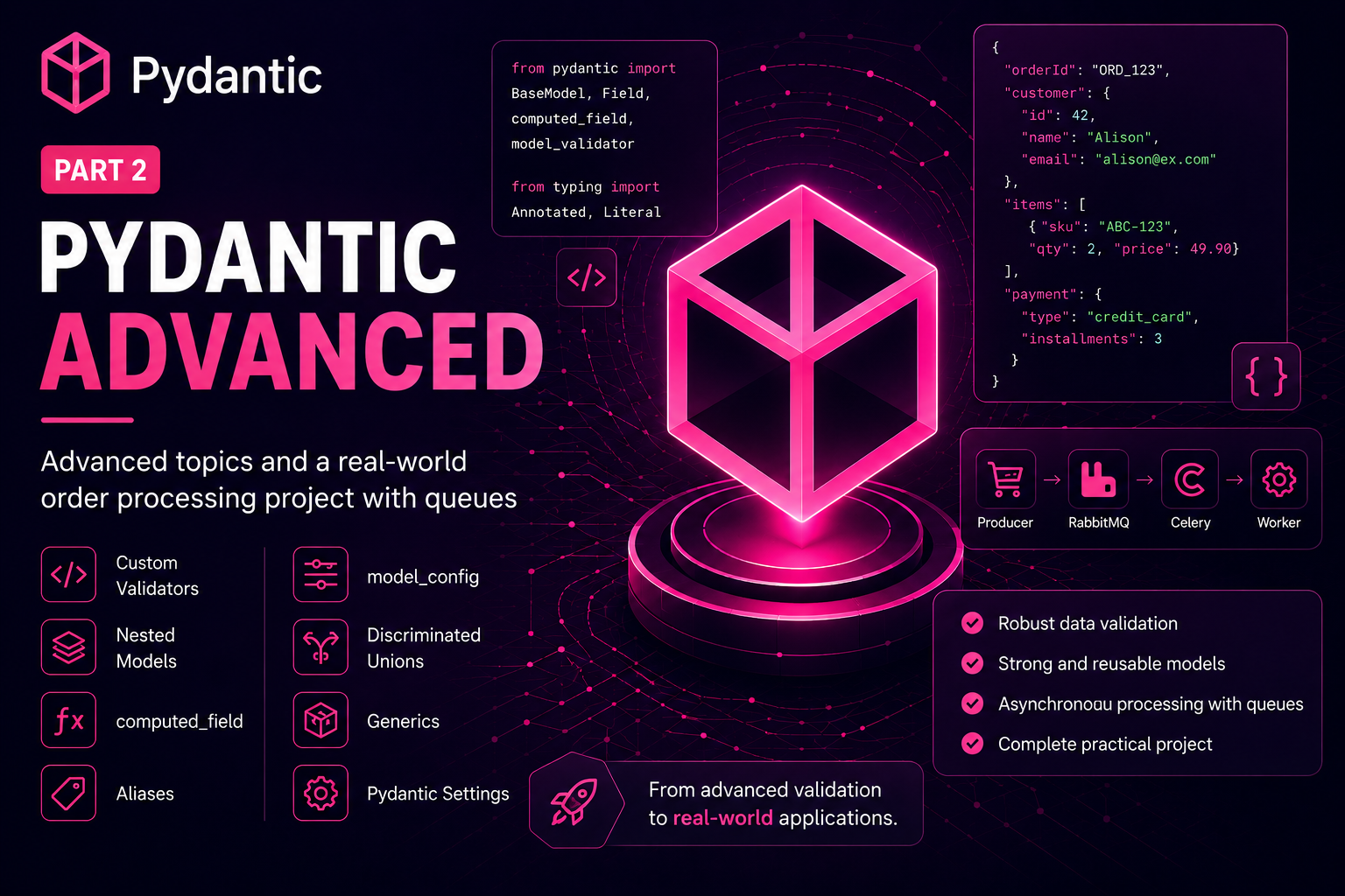 Pydantic in Practice (Part 2) - Intermediate & Advanced Topics with a Real-World Project